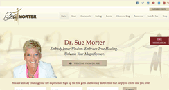 Desktop Screenshot of drsuemorter.com