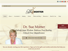 Tablet Screenshot of drsuemorter.com